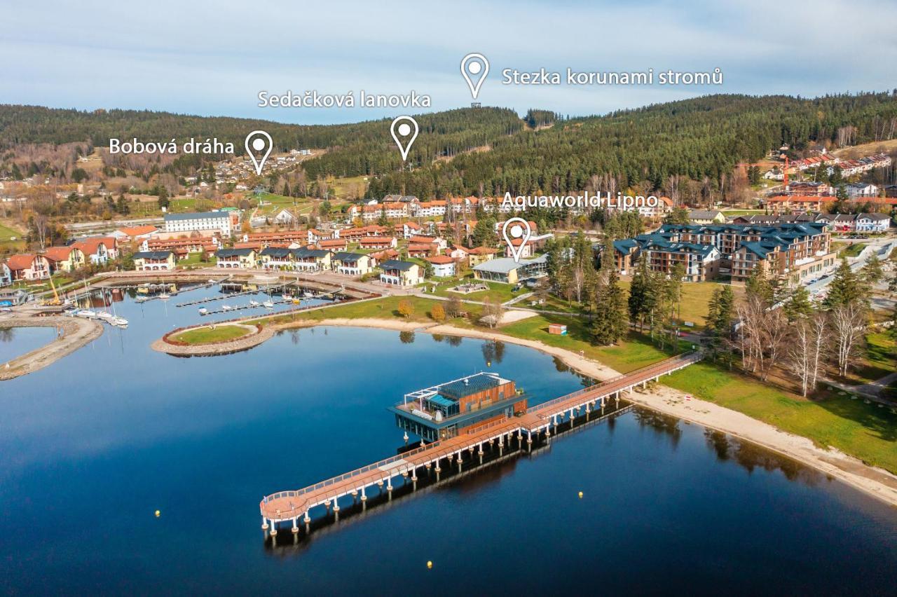 Apartament A121 Molo Lipno S Infrasaunou - Residence Koubek Lipno nad Vltavou Extérieur photo